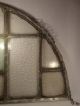 Primitive 1800 ' S Large Cast Iron Stained Glass Window - 9+ Colors,  Rare Pre-1900 photo 5