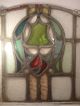Primitive 1800 ' S Large Cast Iron Stained Glass Window - 9+ Colors,  Rare Pre-1900 photo 7