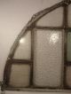 Primitive 1800 ' S Large Cast Iron Stained Glass Window - 9+ Colors,  Rare Pre-1900 photo 8