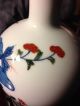 Japanese Antique Ceramic Vase Hand Painted W/mark Plates photo 3