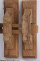 Ornate Door Handle Hardware Teak Wood New Ornate Slide Handle Knob Latch Lock Door Knobs & Handles photo 1