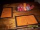 Primitive Willow Tree Floorcloth,  Placemats Set Of 4 Primitives photo 1