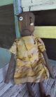 Primitive Black Folk Art Doll With Button Eyes - 16 In.  - Tn Primitives Primitives photo 5