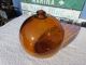 6 Inch Rare Honey/amber Northwest Glass Company Glass Float Ball (1083) Fishing Nets & Floats photo 1