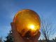 6 Inch Rare Honey/amber Northwest Glass Company Glass Float Ball (1083) Fishing Nets & Floats photo 5