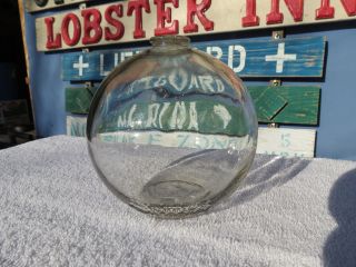 5 Inch Tall Duraglass Owens - Illinois Trademark Glass Float Ball (1085) photo