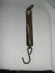 Old Tube Scale Chatillon N.  Y.  Hanging With Hook 1 - 50 Pound Scales photo 1