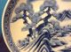 Blue And White Charger,  1800s Japanese Imari Plates photo 2