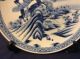 Blue And White Charger,  1800s Japanese Imari Plates photo 3