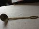 Vintage Brass 2 Ladle Dipper Cooking Tool Primitives photo 4