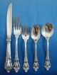 Eloquence By Lunt Sterling Silver Flatware Service Set 40 Pieces Dinner Size Flatware & Silverware photo 1