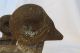 Ram ' S Head Andirons Olympic Log Master Cast Iron Art Deco Hearth Ware photo 10