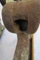 Ram ' S Head Andirons Olympic Log Master Cast Iron Art Deco Hearth Ware photo 8