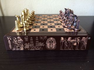 Chess And Playing Cards And Dominos Of Pharaohs photo