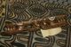Rare Carving Melanesia Trobriand Rosewood Mother Pearl Lobster Sculpture 1a13 Pacific Islands & Oceania photo 8