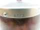 Antique Victorian 1800 ' S Tea Caddy - Epns Wood Porcelain Unusual Ornate Detailing Boxes photo 2