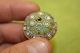 1 - 1/8 X 5/8 Handmade Glass,  Copper Faceted Beaded Button - Primitive Folk Art Primitives photo 7