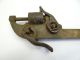 Antique Old 1918 Metal Brass Buffalo Scale Co Weight 50 Lbs.  Scale Arm Part Scales photo 9