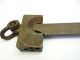 Antique Old 1918 Metal Brass Buffalo Scale Co Weight 50 Lbs.  Scale Arm Part Scales photo 1