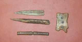 Viking Artefacts Made Of Bone photo