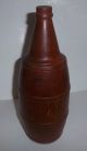 Antique Primitive Wooden Bottle Mold Form 10 
