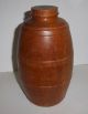 Antique Primitive Wooden Bottle Mold Form 8 5/8 