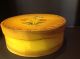 Vintage Cheese Hoop With Tole Design Boxes photo 1