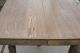 Antique Square Oak Dining Table On 5 Fat Turned Legs 1800-1899 photo 3