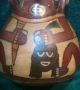 Inca Treasures Pre Columbian Nazca Warrior Trophy Pottery Vessel Artifact Coa The Americas photo 2