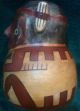 Inca Treasures Pre Columbian Nazca Warrior Trophy Pottery Vessel Artifact Coa The Americas photo 3