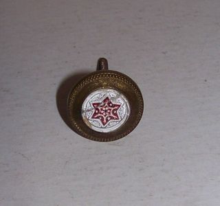 Antique Victorian Glass Picture Nail/screw Hanger Free Us photo
