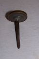 Antique Victorian Glass Picture Nail/screw Hanger Free Us Hooks & Brackets photo 1