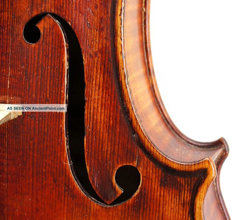 Excellent Antique German Violin,  Ernst Heinrich Roth,  Stradivarius Model,  1938 String photo
