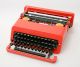 Olivetti Valentine S Portable Typewriter Red / Vintage Design 1960s / Sottsass Typewriters photo 1