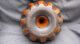 Antique Pennsylvania Redware Manganese Glazed Turk ' S Cap 8 Inch Mold Primitives photo 3