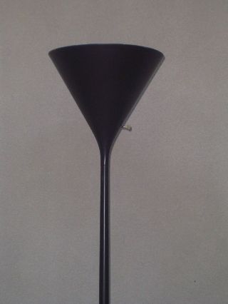 Mid Century Modern Von Nessen Studio Metal Torchiere Floor Lamp Eames Thurston photo