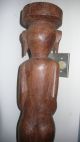 Large Carved Ancestral Figure / Table Sepik River Papua New Guinea Oceanic Art Pacific Islands & Oceania photo 5