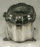 Victor Silver Co Silver Plate Jewelry Box W Lid Repousse Mark Pat Dec.  22,  08 Other photo 5