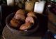 Primitive Homestead Kitchen Cabin Pantry 6 Molasses Cookie Jar Bowl Ornies Primitives photo 1