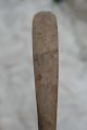 Antique Carved Handmade Wooden Spoon Natural Patina Primitives photo 5