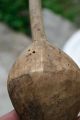 Antique Carved Handmade Wooden Spoon Natural Patina Primitives photo 8