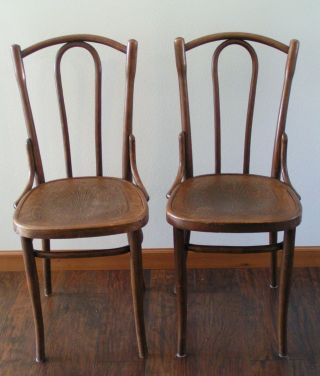 Antique Wood Chairs photo
