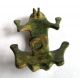 Rare C.  100 A.  D British Found Roman Bronze & Enamel Zoomorphic Frog Brooch.  Vf British photo 6