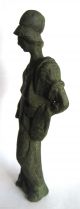 Rare C.  50 A.  D British Found Roman Bronze Statue / Figurine Of Goddess Bellona British photo 1