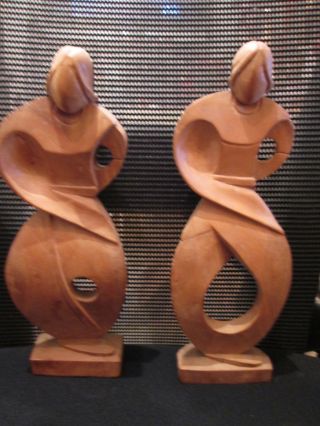 1930 ' S Danish Modernist Wooden Sculptures photo