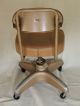 Vintage Cosco Mcm Industrial Metal Propeller Base Casters Desk Chair Model 15s Post-1950 photo 2