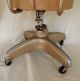 Vintage Cosco Mcm Industrial Metal Propeller Base Casters Desk Chair Model 15s Post-1950 photo 4