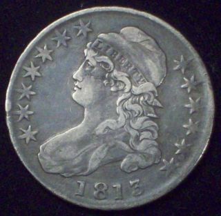 1813 50/uni Bust Half Dollar Silver O - 101a Rarity 4 Rare Xf R - 4 Coin photo