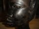 African Wood Carving Bust Of Man - Extremely Detailed Wood Carving - 7lbs - Wow Sculptures & Statues photo 7