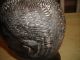 African Wood Carving Bust Of Man - Extremely Detailed Wood Carving - 7lbs - Wow Sculptures & Statues photo 8